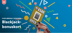 Casumo Blackjack Bonuskort