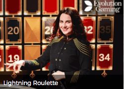 Lightning Roulette hos MrGreen
