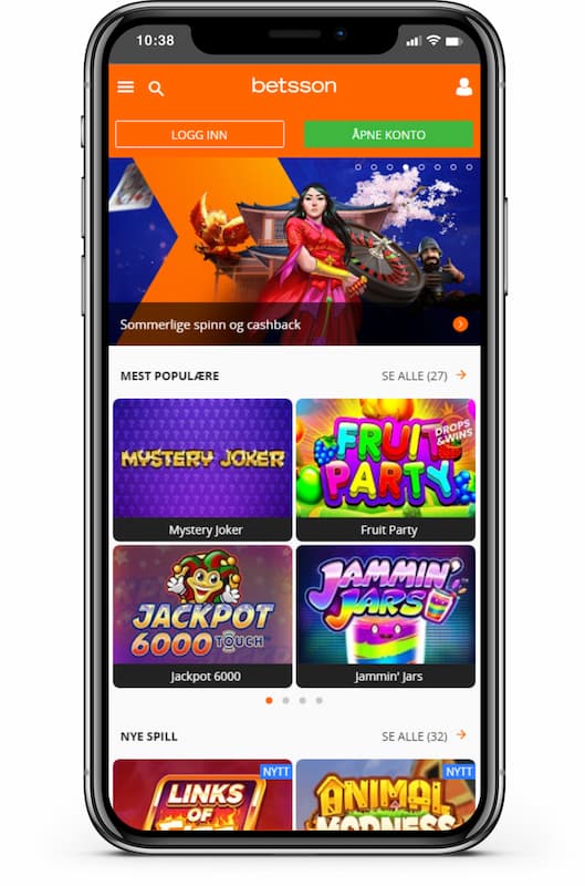 Casino på mobil