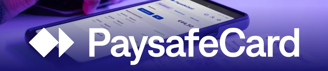 Paysafecard banner